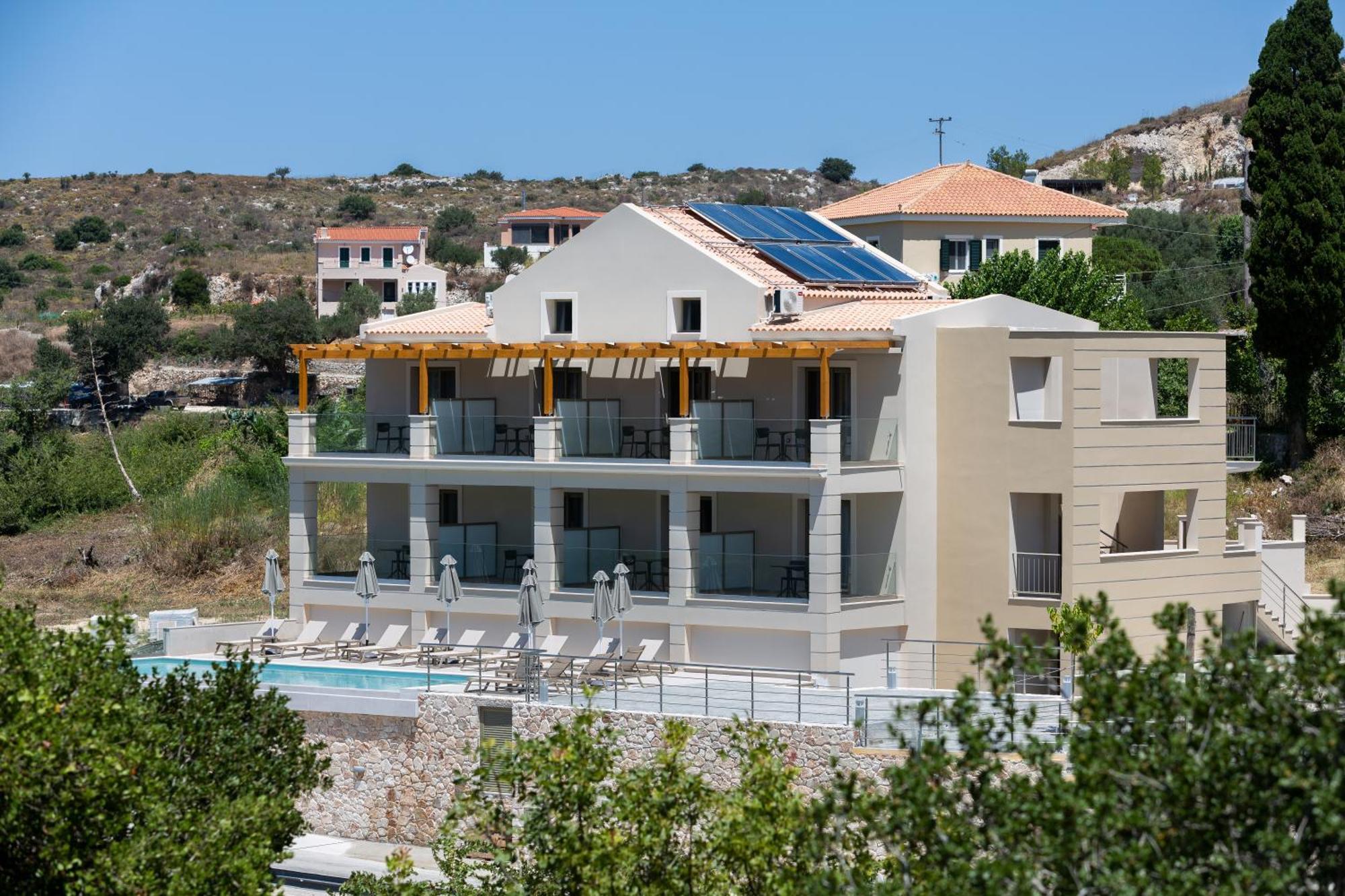 Sky View Suites Kefalonia Vovikes ภายนอก รูปภาพ