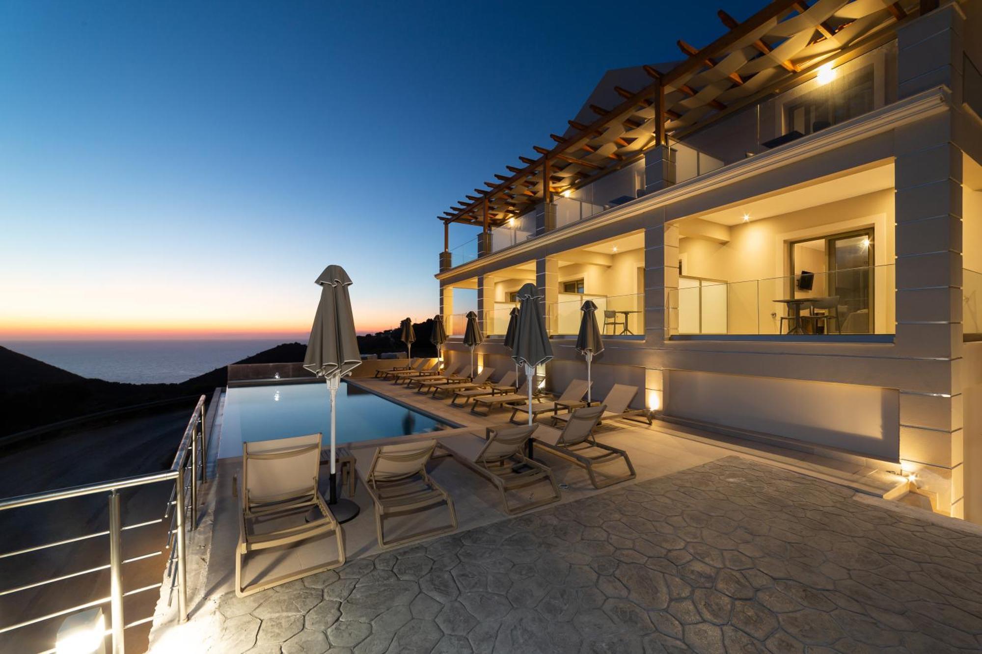 Sky View Suites Kefalonia Vovikes ภายนอก รูปภาพ